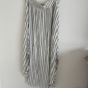 Vertical Striped Skirt